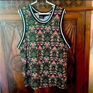 Wesc Multicolor Floral Tank Top
